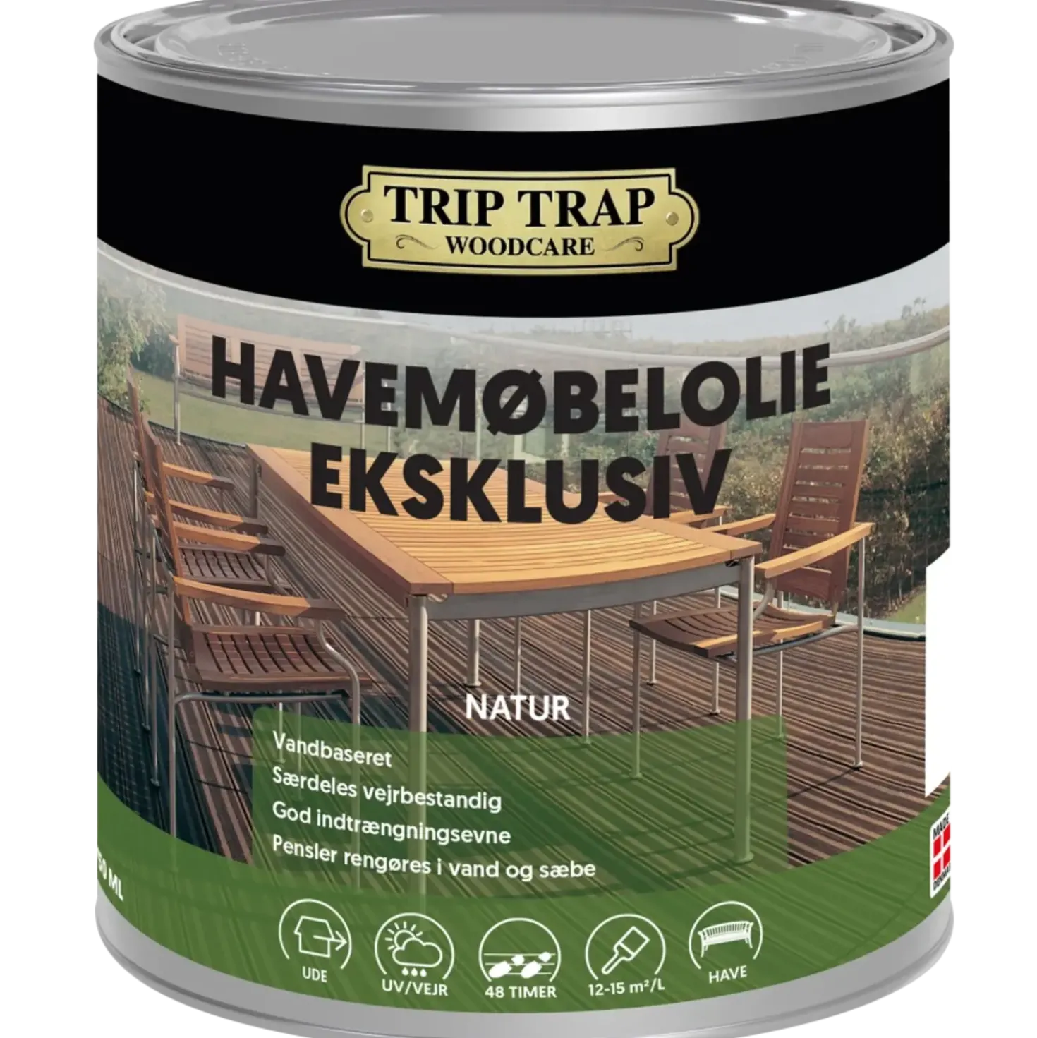 TripTrap havemøbelolie eksklusiv natur 0,75 L