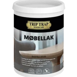 Trip Trap interiørlak ekstra hvid 0,75 L