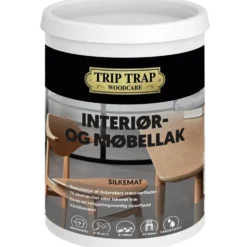 Trip Trap interiørlak silkemat 0,75 L