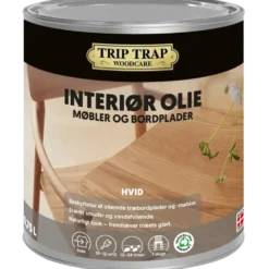 Trip Trap Interiørolie Hvid