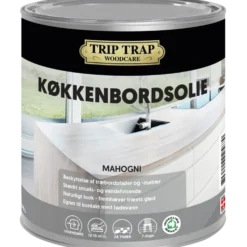 Trip Trap køkkenbordsolie mahogni 0,75 L