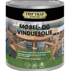 Trip Trap møbel og vinduesolie teak 0,75 L