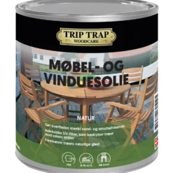 Trip Trap møbel og vinduesolie natur 0,75 L