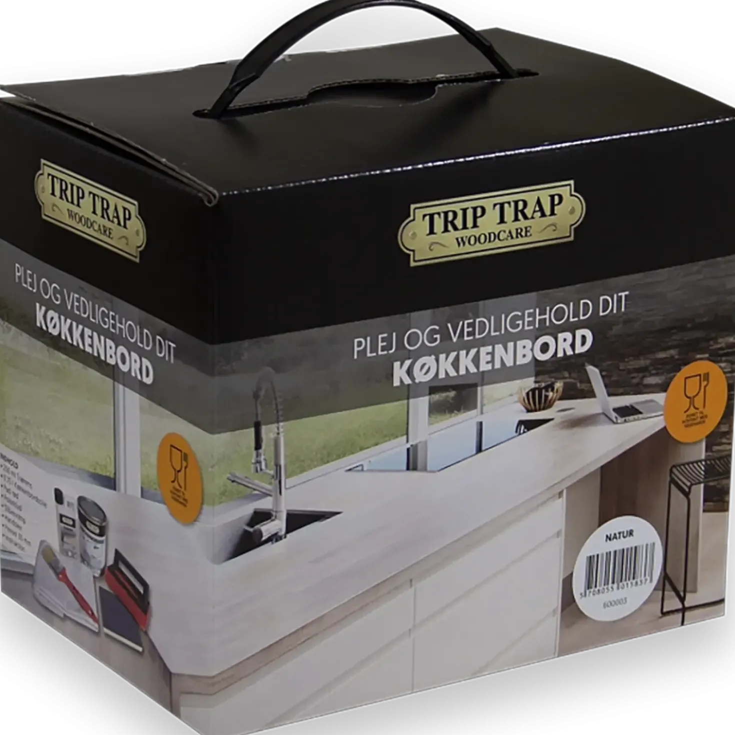Trip Trap plejeboks køkkenbord hvid