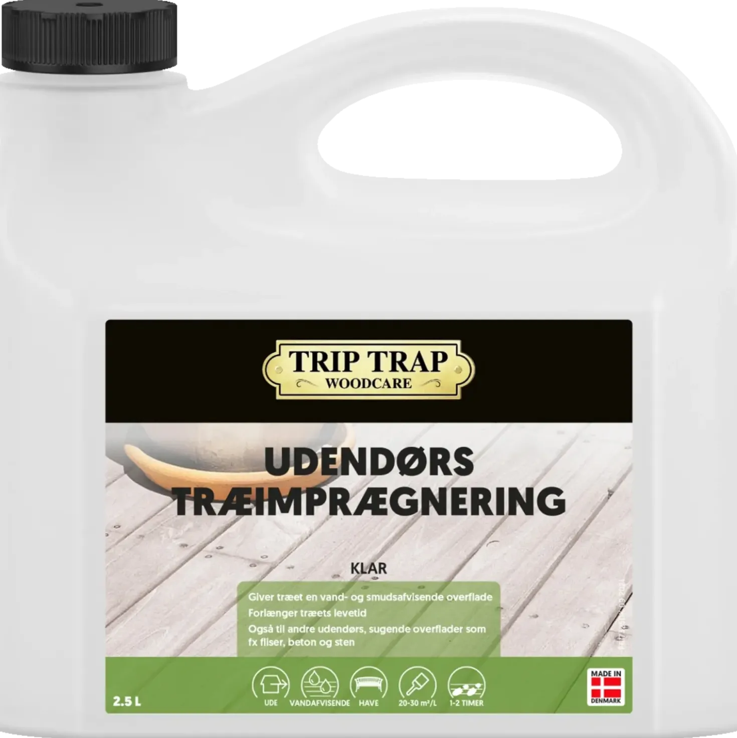 Trip Trap udendørs træimprægnering 2,5 L