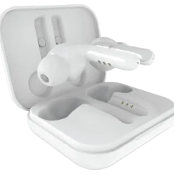 Twins Pro høretelefoner m/bluetooth og opladningsbase hvid