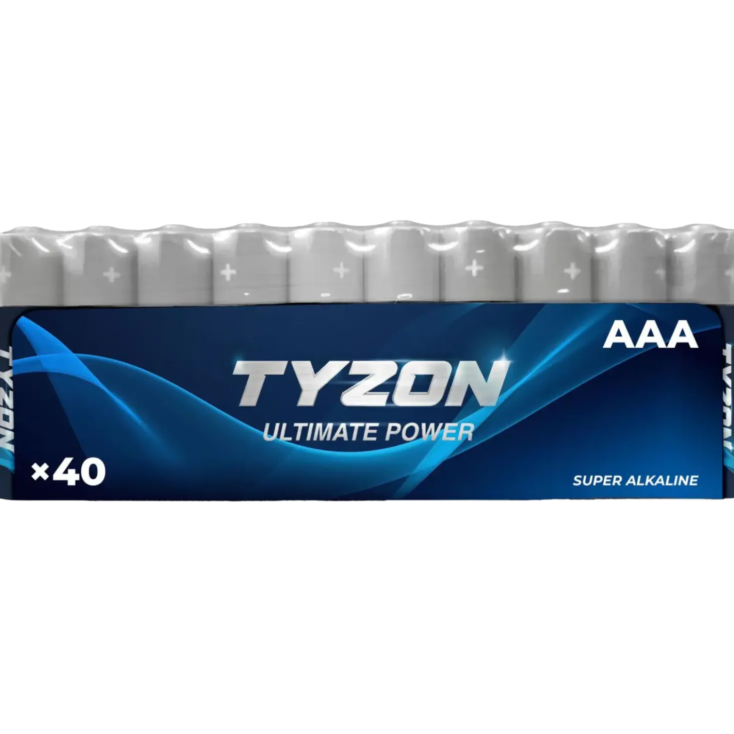 Tyzon Alkaline AAA batteri 40 stk.