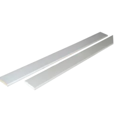 Udhængsbrædder gran hvidmalet 19x100 mm (16x95) x 4,2M