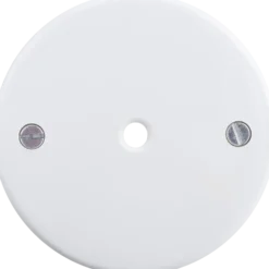 Udløbsdæksel Ø 80mm hvid