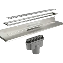 Unidrain sampak linje 900 mm med lodret udløb Ø75 mm