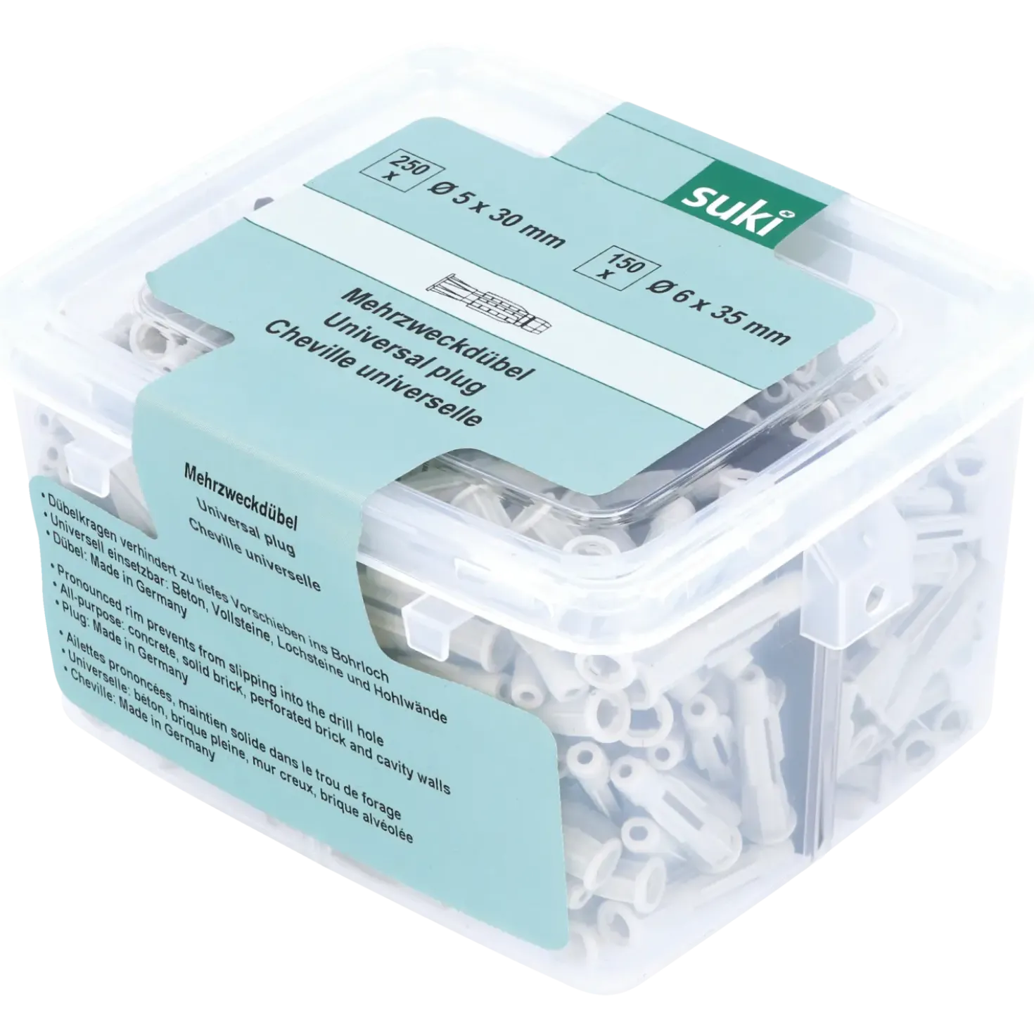 Universal dyvel 5/6 400 stk