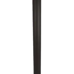 Varde pejserør sort, 150 cm