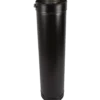 Varde skorsten sektion sort, 100 cm