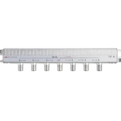 6-vejs signal fordeler for f-connector metal
