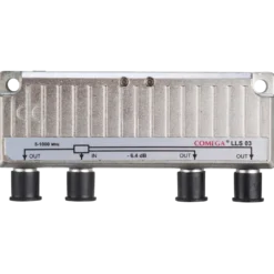 3-vejs signal fordeler for f-connector metal