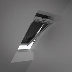 Velux elektronisk rulleskodde grå 78x118 cm