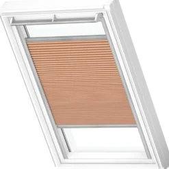 Velux FHC MK08 1045S mørklægningsgardin, hvid m/alu skinner