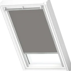 VELUX mørklægning manuel DKL MK08 mørkegrå, 78 x 140 cm