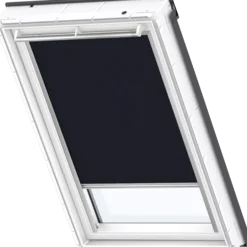 VELUX mørklægningsgardin manuel DKL MK08 mørkeblå 78x140cm