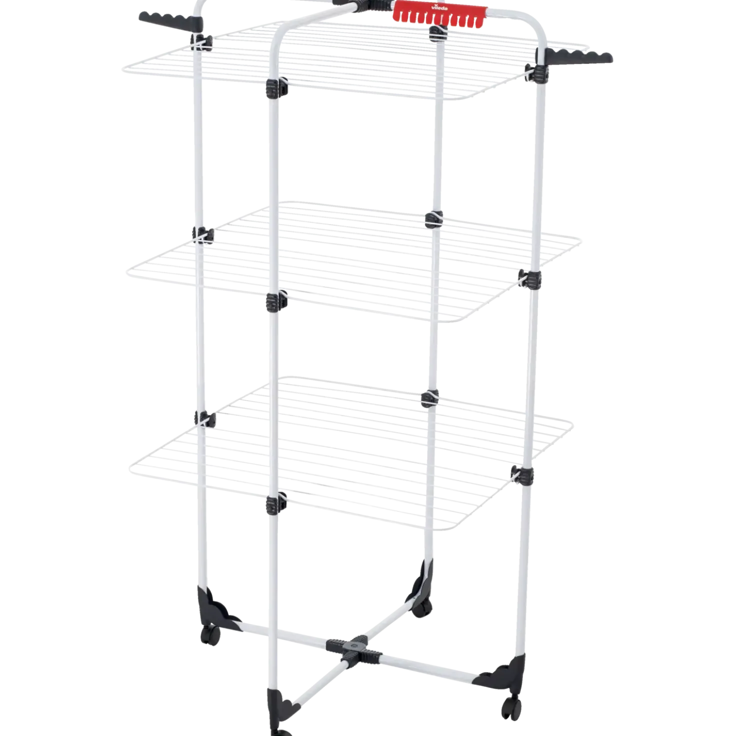 Vileda Mixer 3 - tørretårn med tre niveauer og hjul