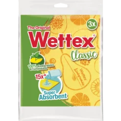 Vileda Wettex svampeklud Classic 100% natural gul