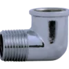 Vinkel 1/2"x1/2" krom