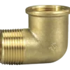 Vinkel 3/4"x3/4" messing