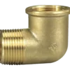 Vinkel 1/2"x1/2" messing