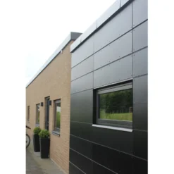 WallTec Frontline Duo UV+ HPL antracit/hvid, 6x1300x3050mm