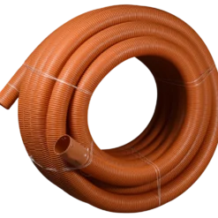 Wavin drænrør rød PVC 80 mm x 50 m