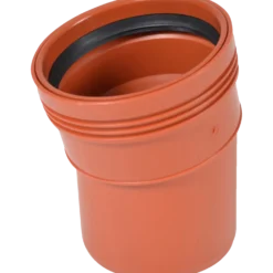 Wavin kloakrør PP rød bøjning 15° x 110 mm