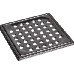 Wavin rustfri rist og ramme 150x150 mm