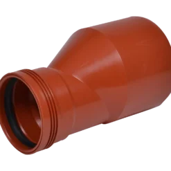 Wavin Wafix kloakrør PP rød reduktion 160/110 mm