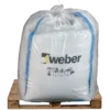 Weber 6,6% bakkemørtel 0-4 mm, 500 L