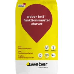 Weber FM5R funktionsmørtel ufarvet 18 kg
