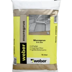 Weber muregrus 0-4 mm 15L