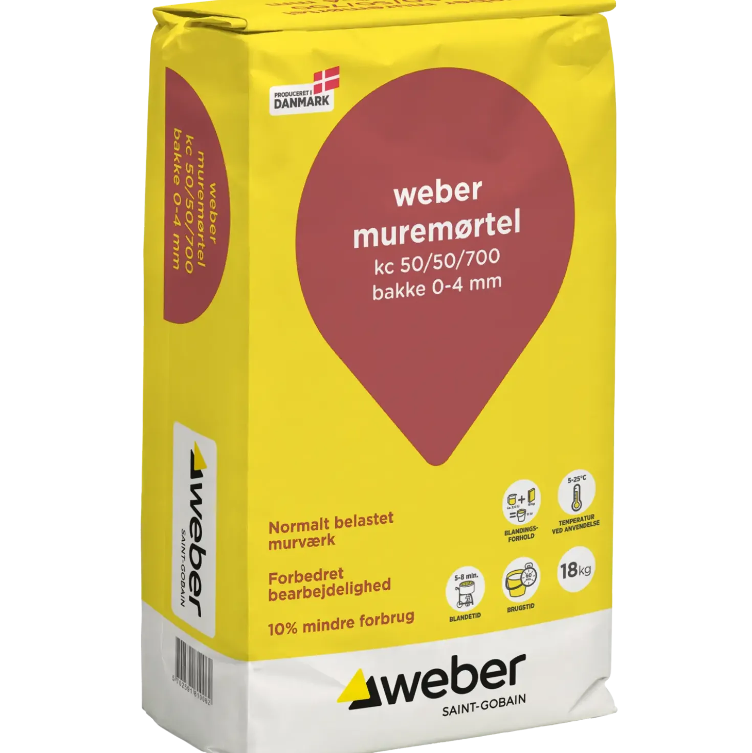Weber Muremørtel KC 50/50/700.