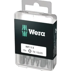 Wera DIY bitssæt 867/1Z TX10x25 10 stk