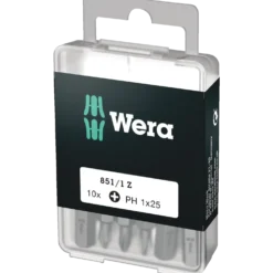 Wera 851/1 Z bits PH 1x25 mm 10 stk