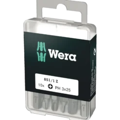 Wera 851/1 Z bits PH 3x25 mm 10 stk