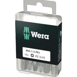 Wera 855/1 Z pozidrive bits PZ3x25 mm 10 stk.