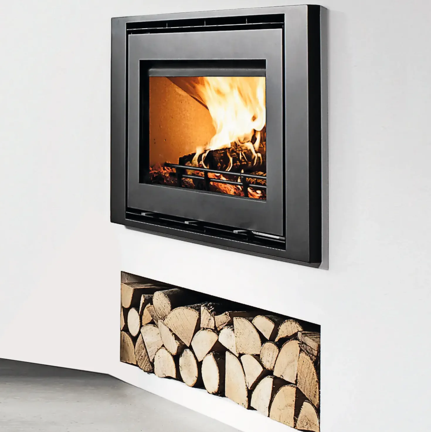 Westfire Uniq 32 indsats bred ramme sort