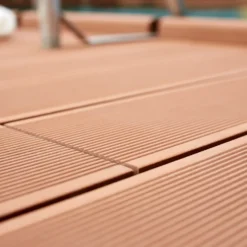 Wimex Fur Classic terrassebræt rød, 23 x 146 mm x 3,6 m