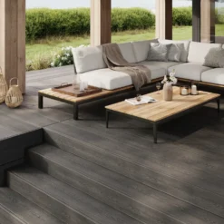 Wimex Glyngøre Royal terrassebræt trækomposit sort 23x295x3600 mm