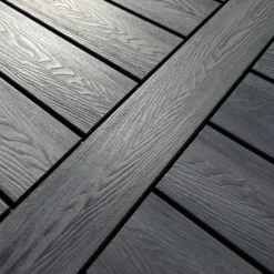 Wimex Glyngøre Superb terrassebræt trækomposit grå 22x140x3600 mm