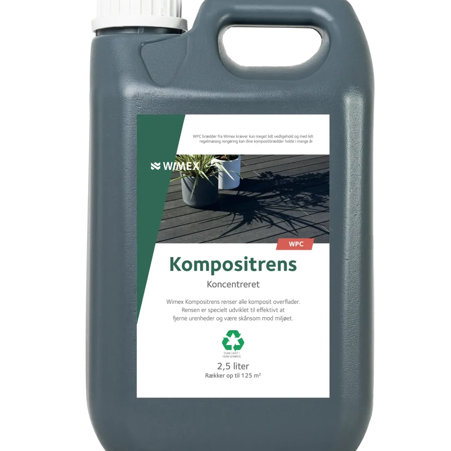 Wimex kompositsæbe 2,5 l dunk
