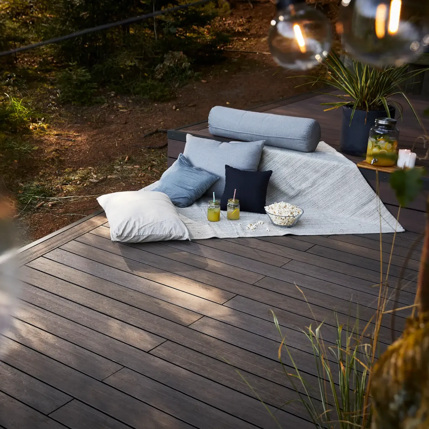 Wimex Livø Prime terrassebræt trækomposit matbrun 22 x 140 x 3600 mm