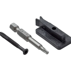 Wimex t-clips til bort sort , inkl. skrue 40 mmbort t-clips , 100 stk. pr. kasse
