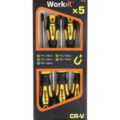 Work>it TORX skruetrækkersæt inkl. 5 dele