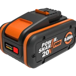 Worx WA3648 20V 8,0Ah batteri med indikator